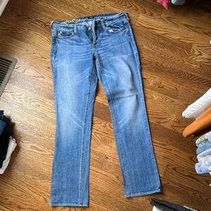 Women's J Crew Matchstick Stretch Blue Jeans